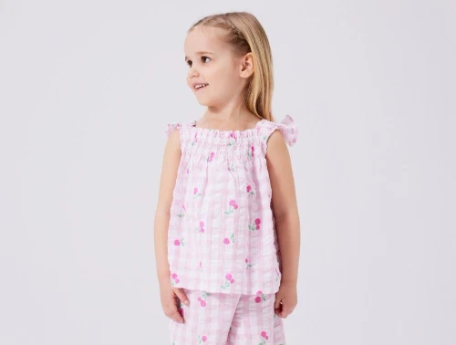 Name It rosebloom kirsebær top